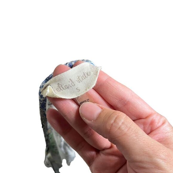 Altar’d State Boho Tie Front Bell Sleeve Blouse Size Small - Picture 6 of 7